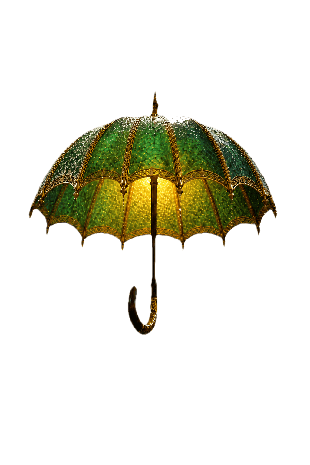 The Umbrellia stained-glass umbrella